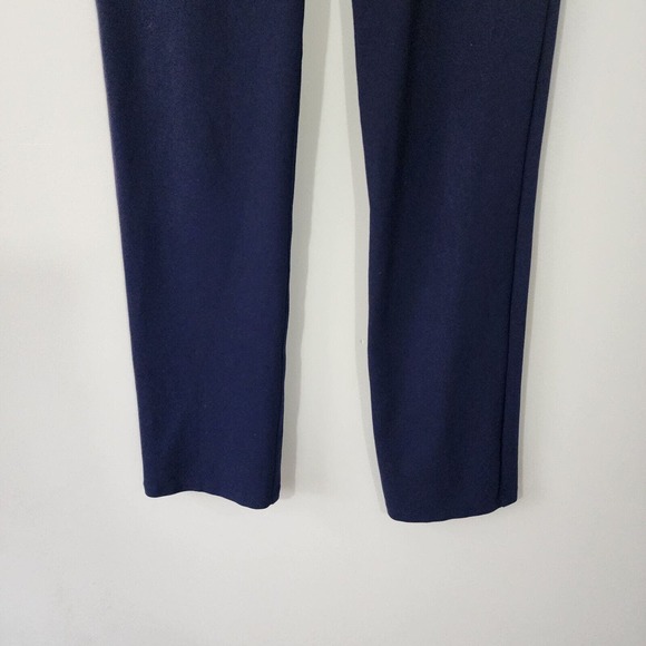 Betabrand Navy Blue Straight Leg Classic Dress Yoga Pants Size Large - Picture 6 of 10